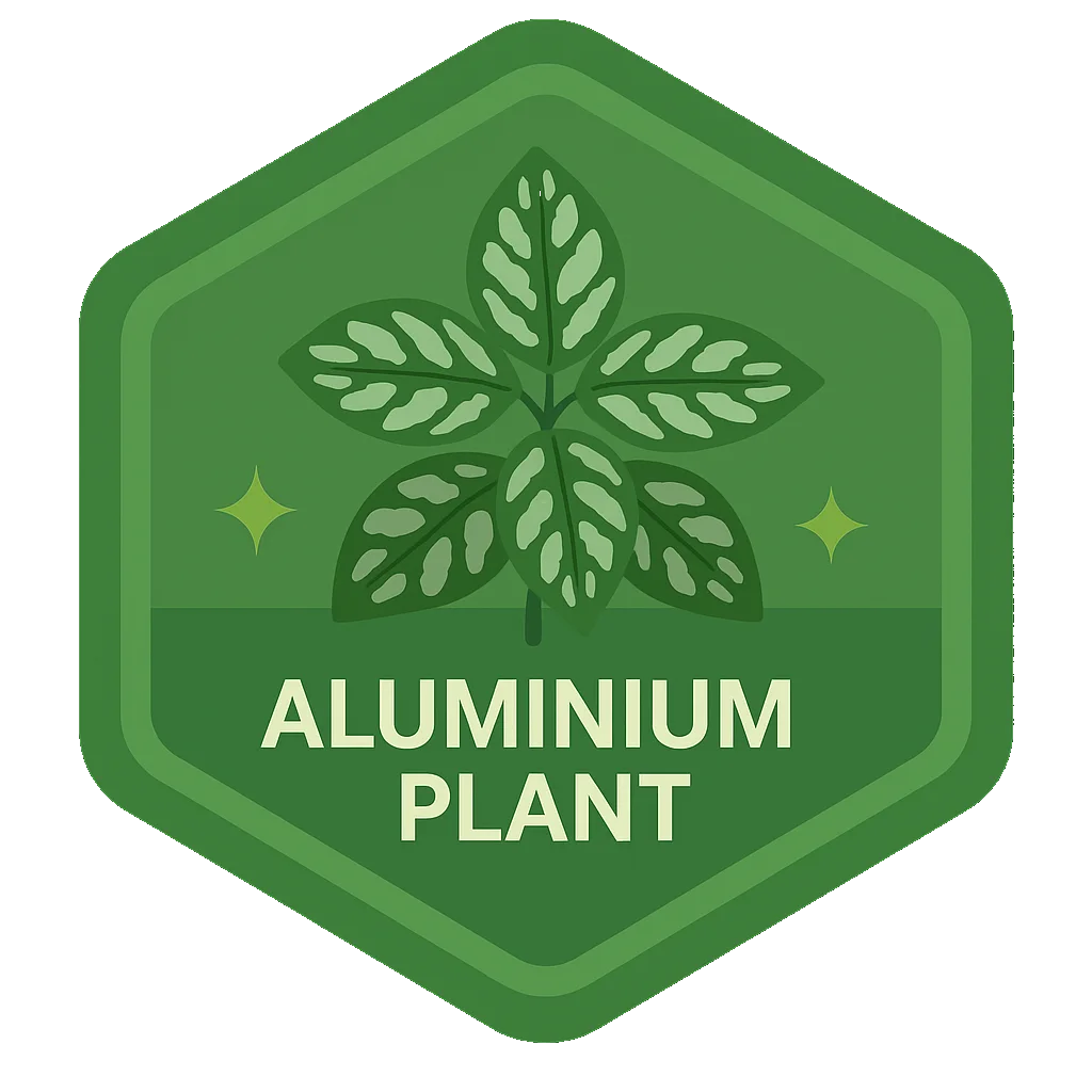 Aluminium Plant community badge artwork.