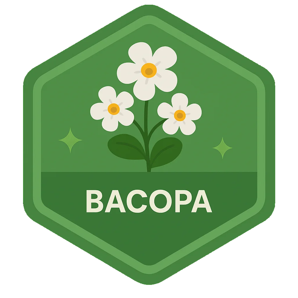 Bacopa community badge artwork.