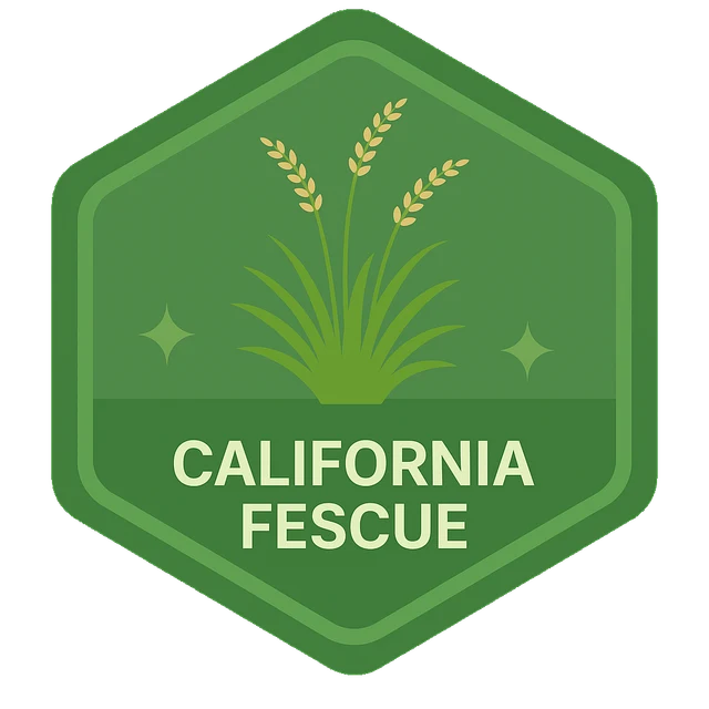 California Fescue Leafari discovery badge.