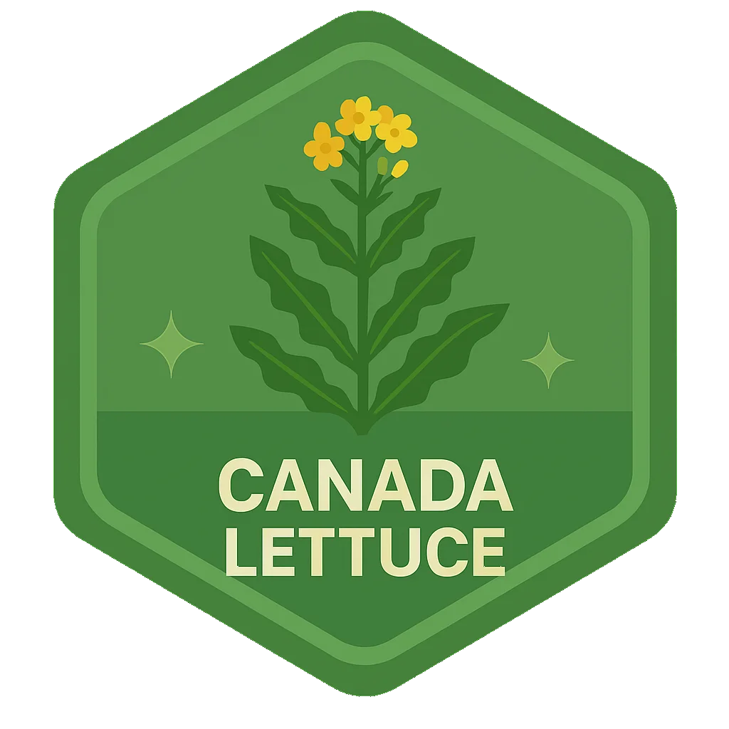 Canada Lettuce community badge art.