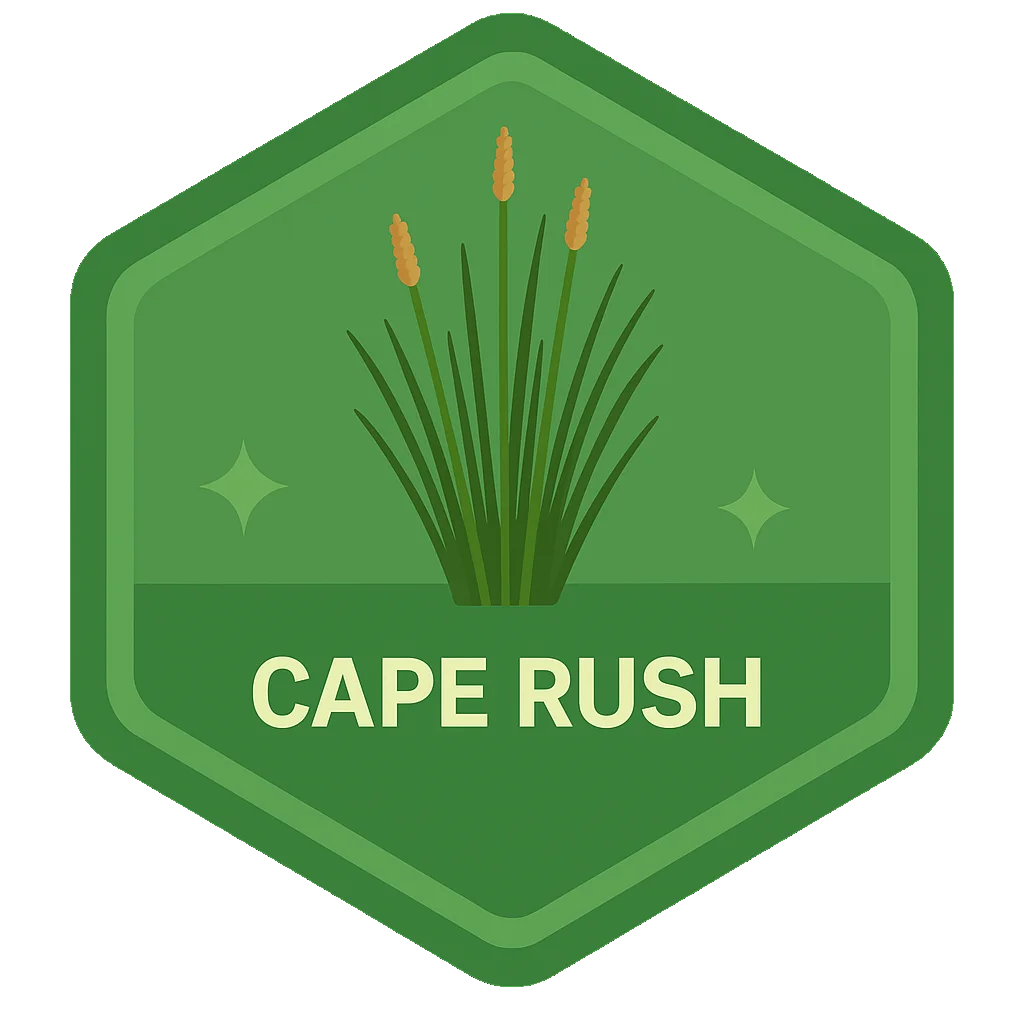 Cape Rush badge.