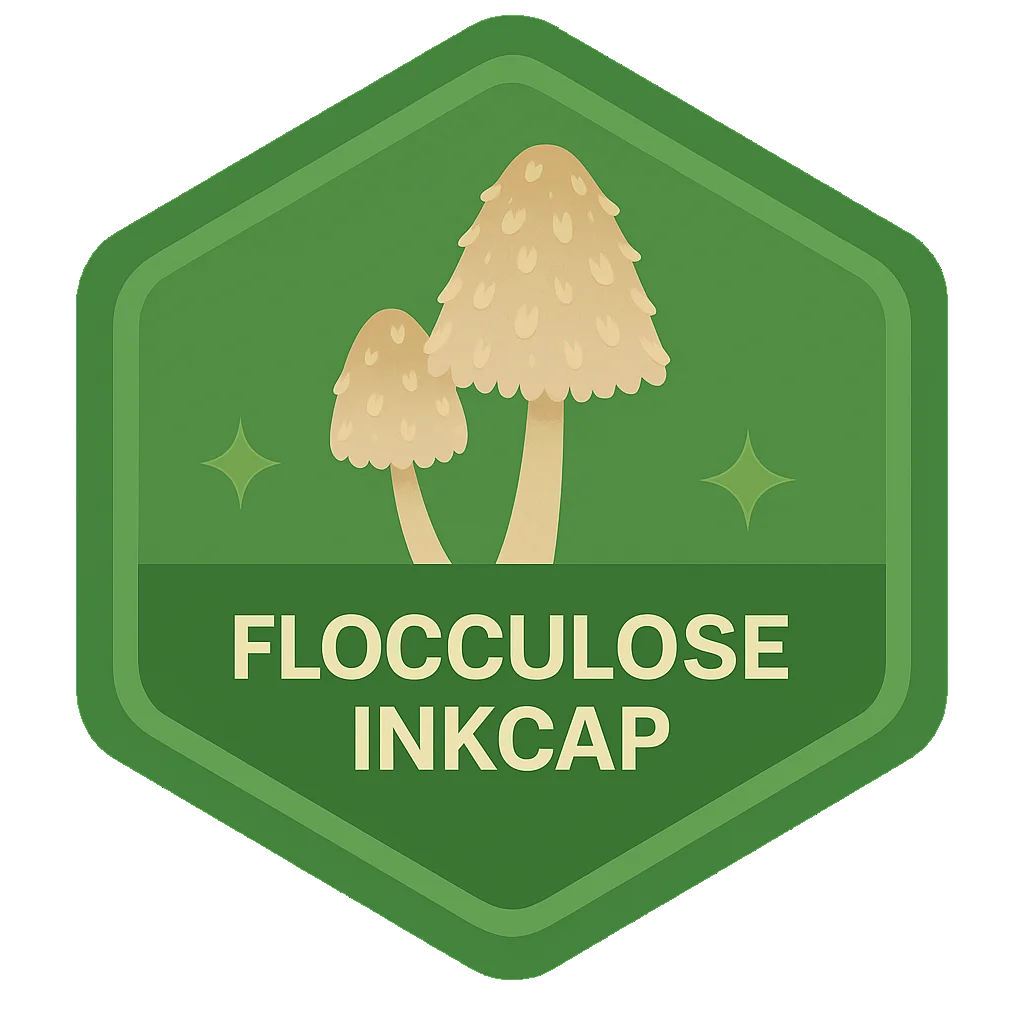 Leafari badge for Flocculose Inkcap