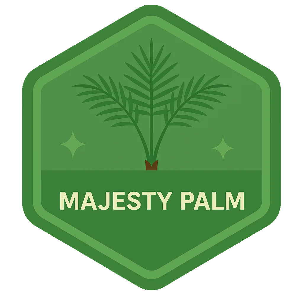 Leafari badge for Majesty Palm