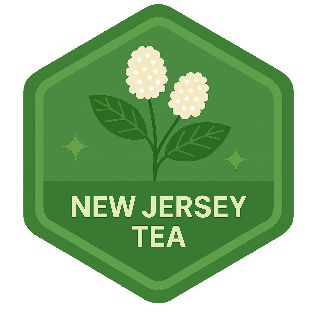 New Jersey Tea Leafari discovery badge.