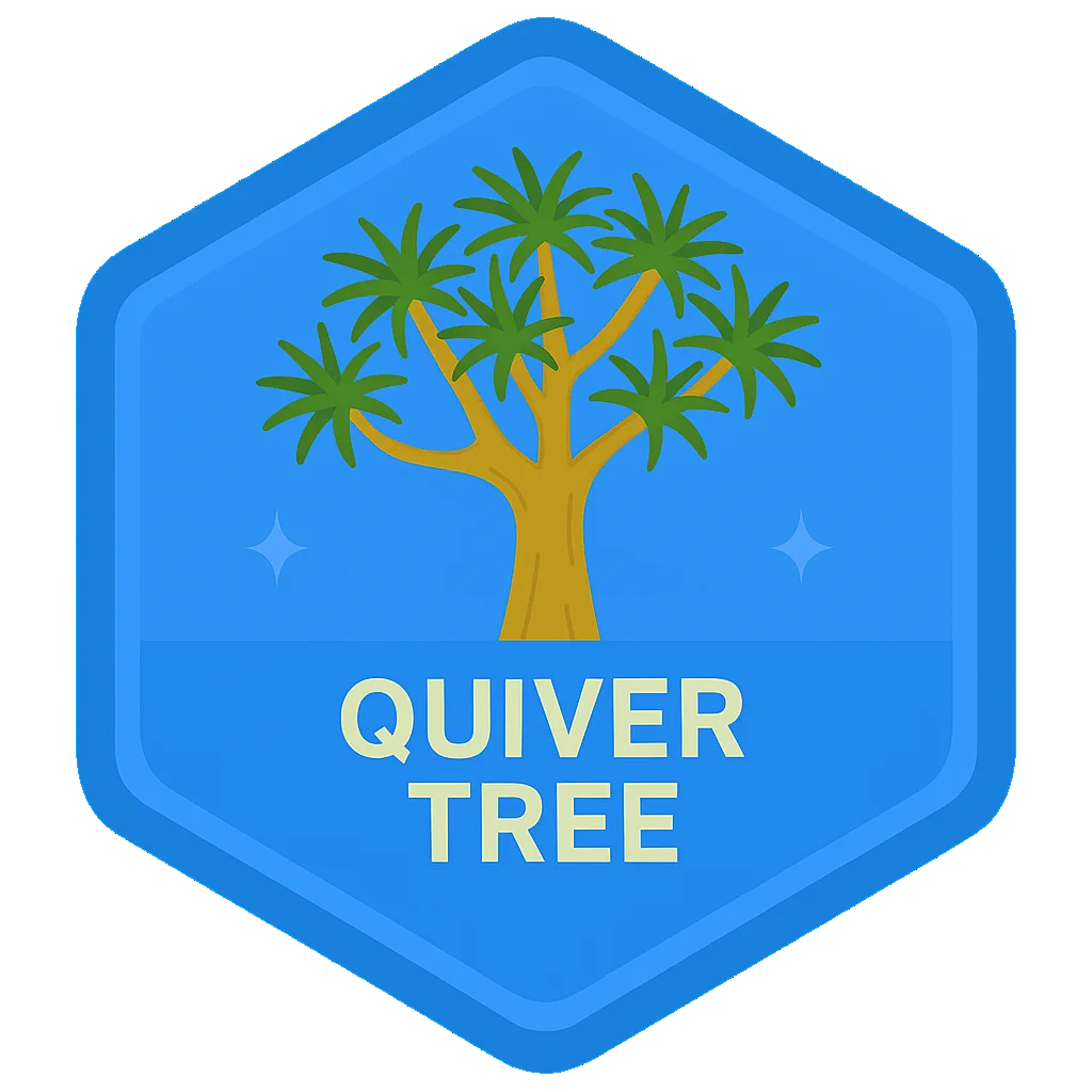 Quiver Tree badge.
