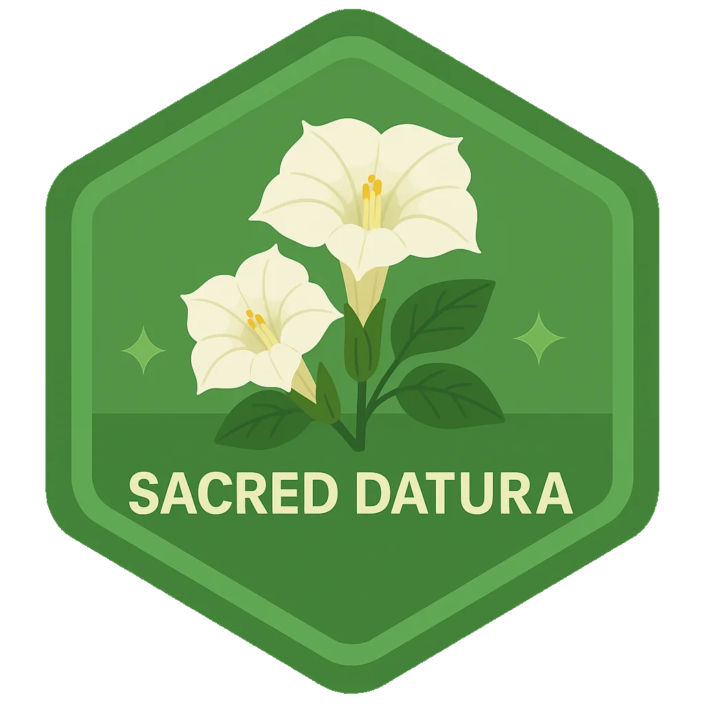 Leafari badge for Sacred Datura
