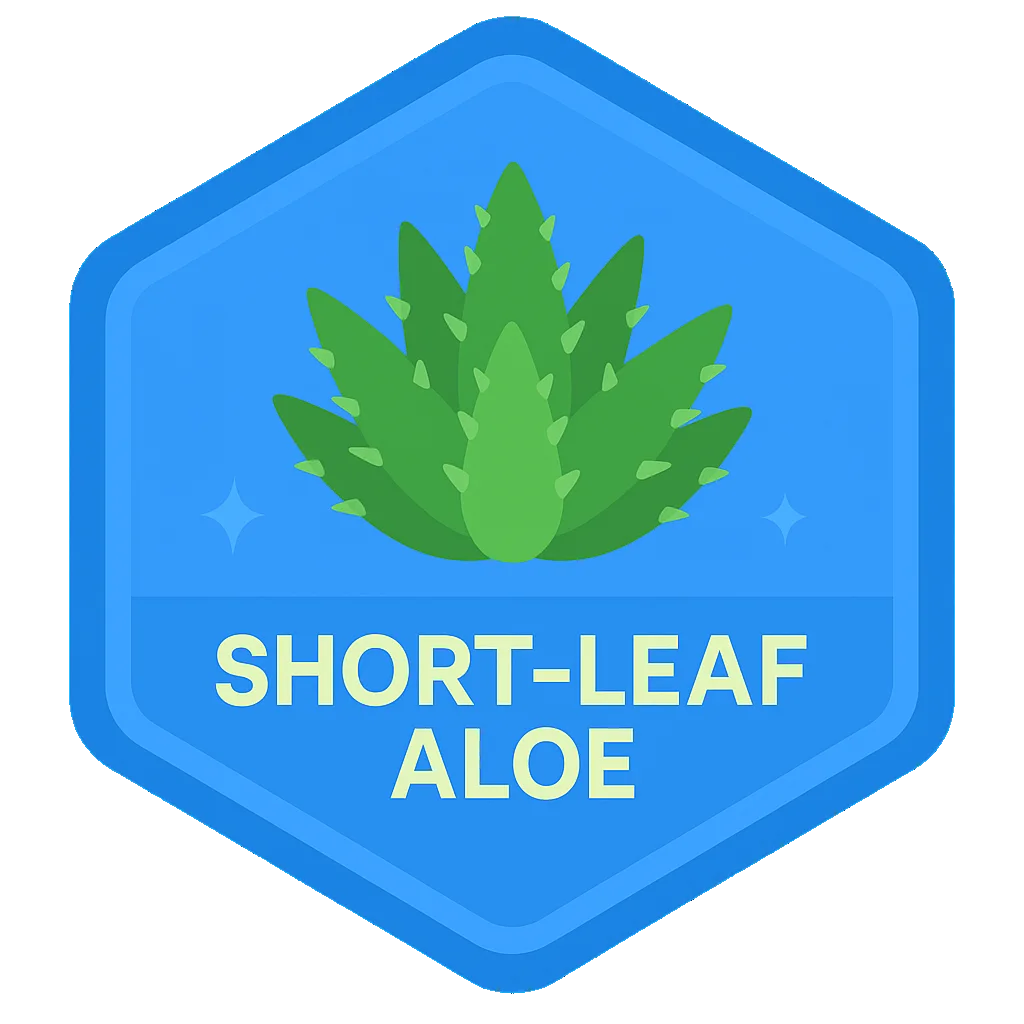 Community badge for Short-Leaf Aloe.