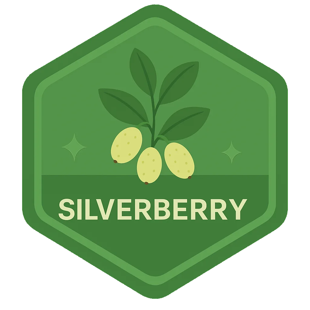 Silverberry community badge artwork.
