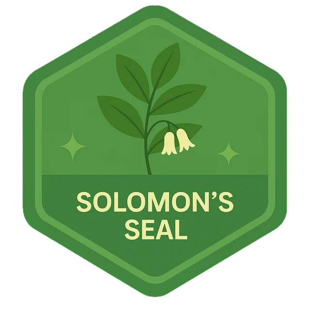 Solomon's Seal Leafari discovery badge.