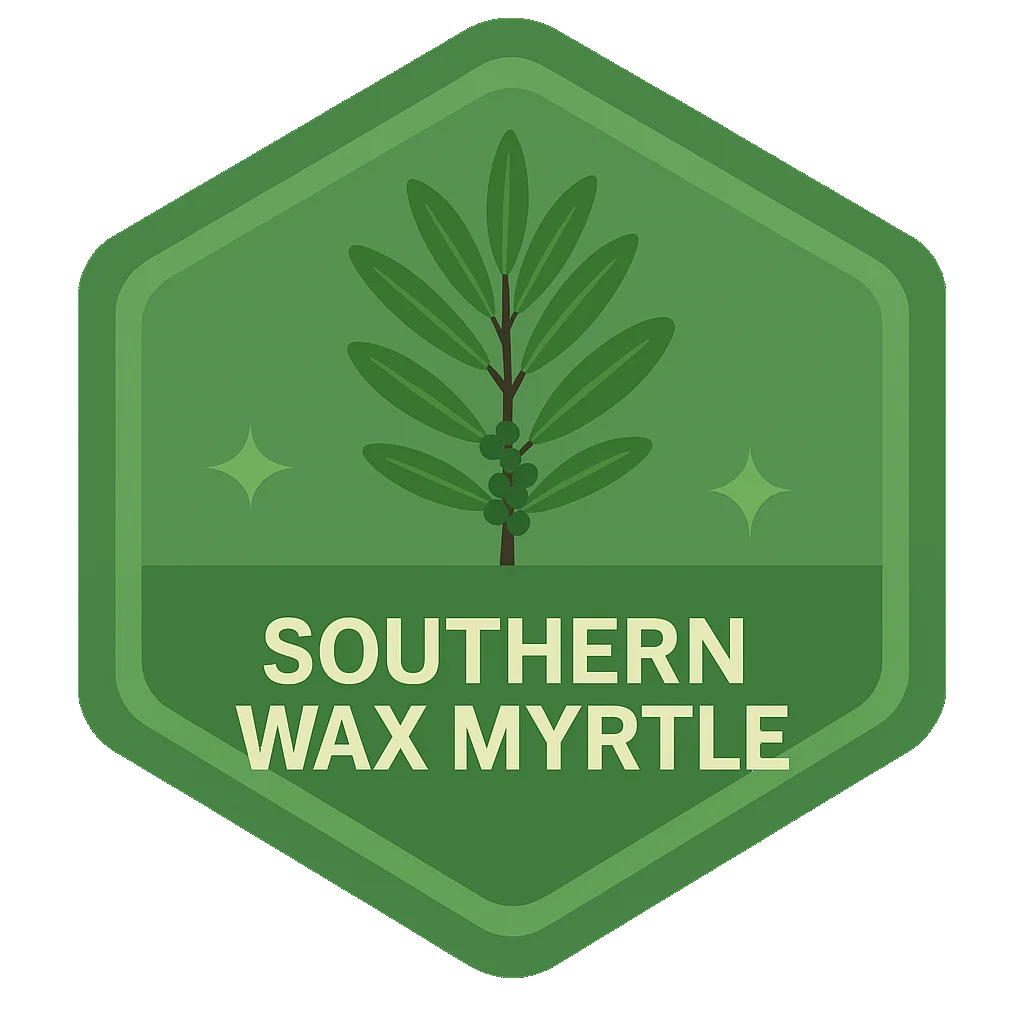 Southern Wax Myrtle badge.