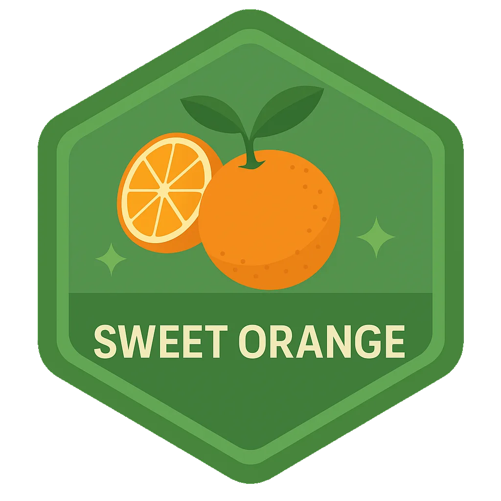 Sweet Orange community badge artwork.