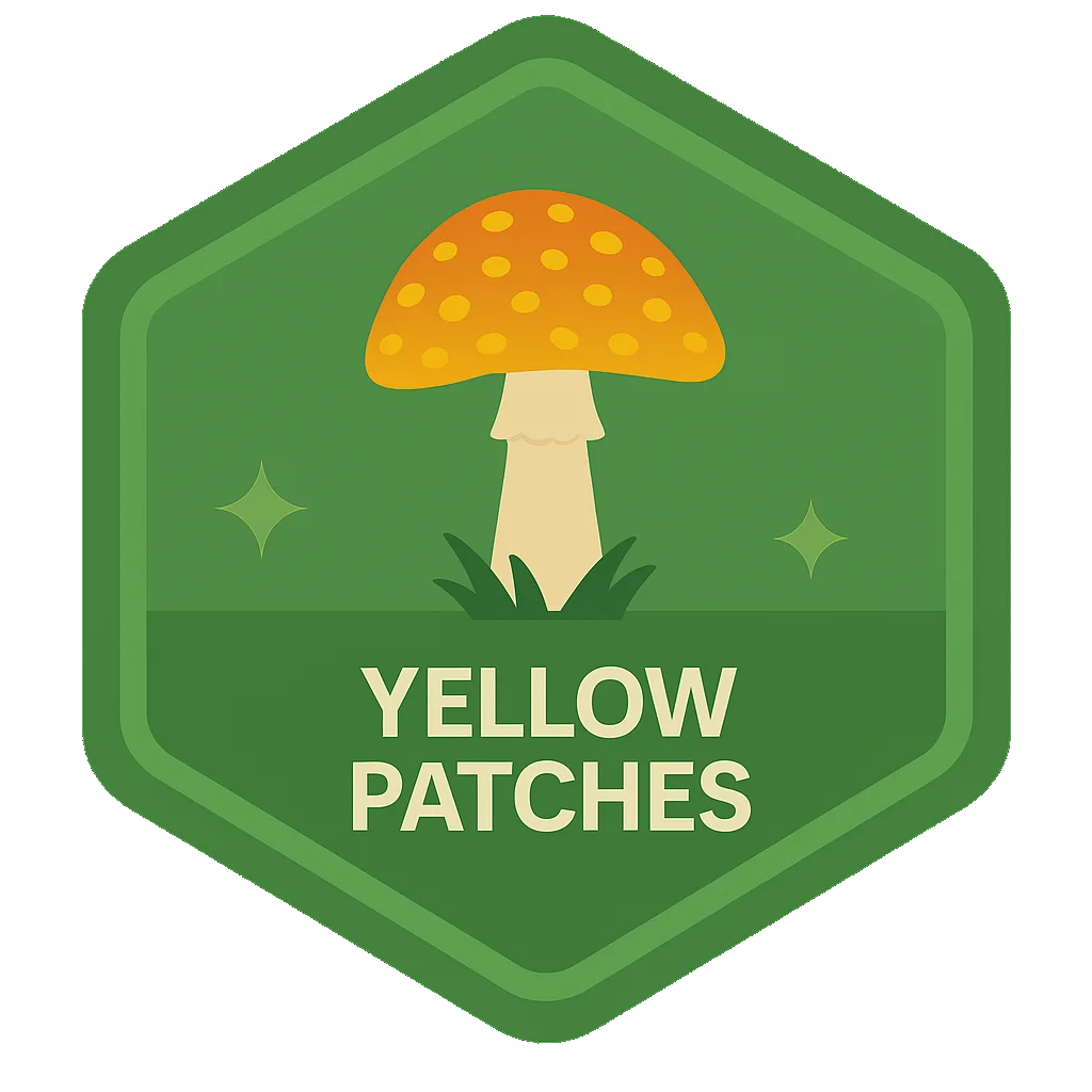 Leafari badge for Yellow Patches.